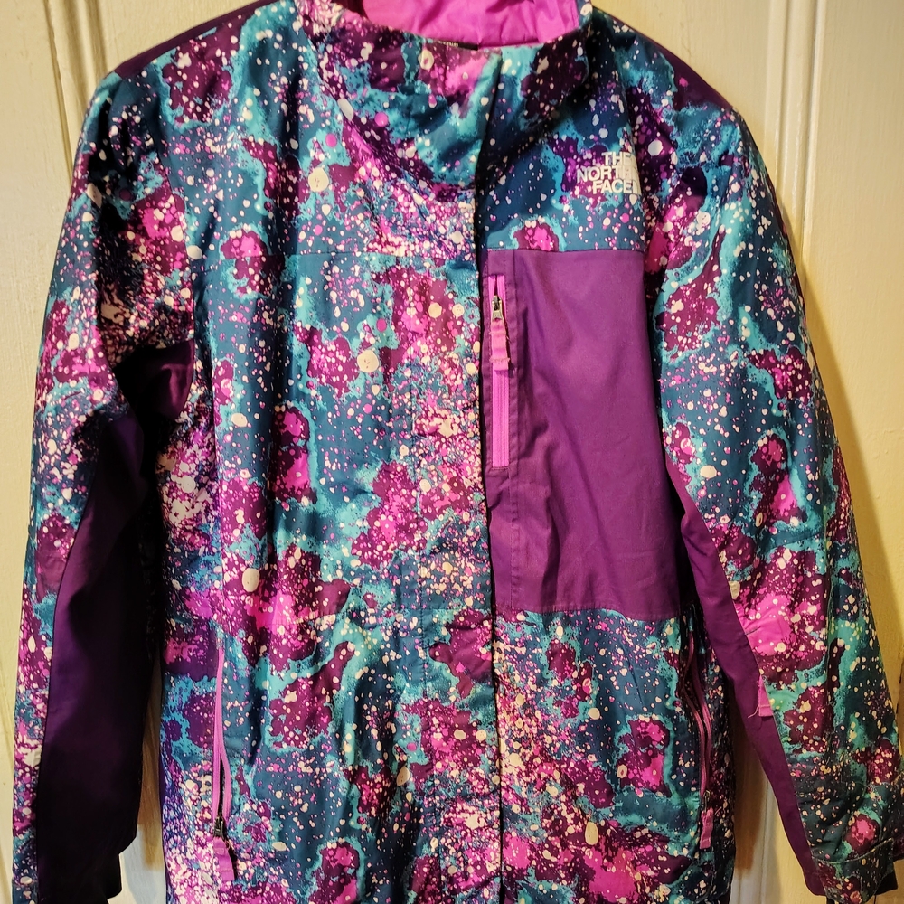 The North Face Kids Jacket - Purple and Teal